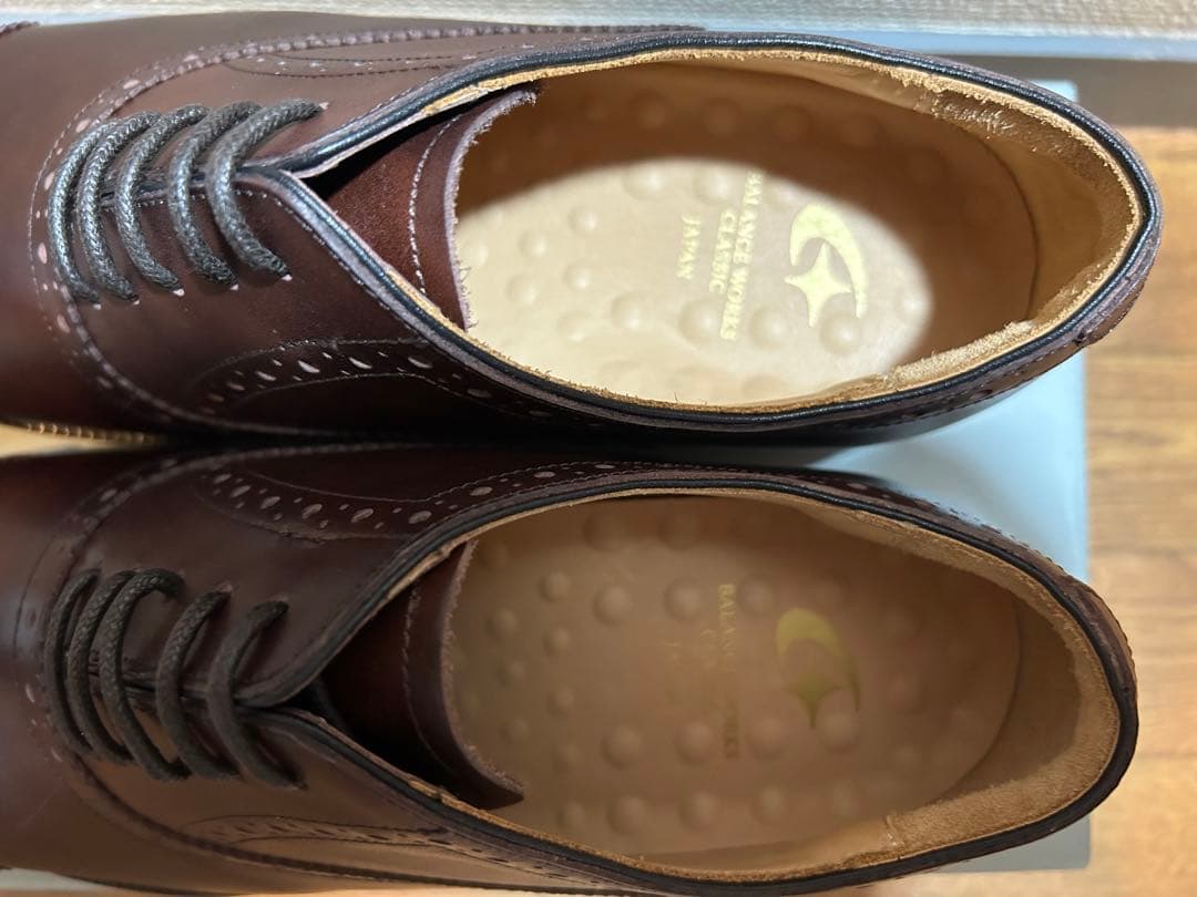 革靴 25.5cm バランスワークスクラシック　ムーンスター