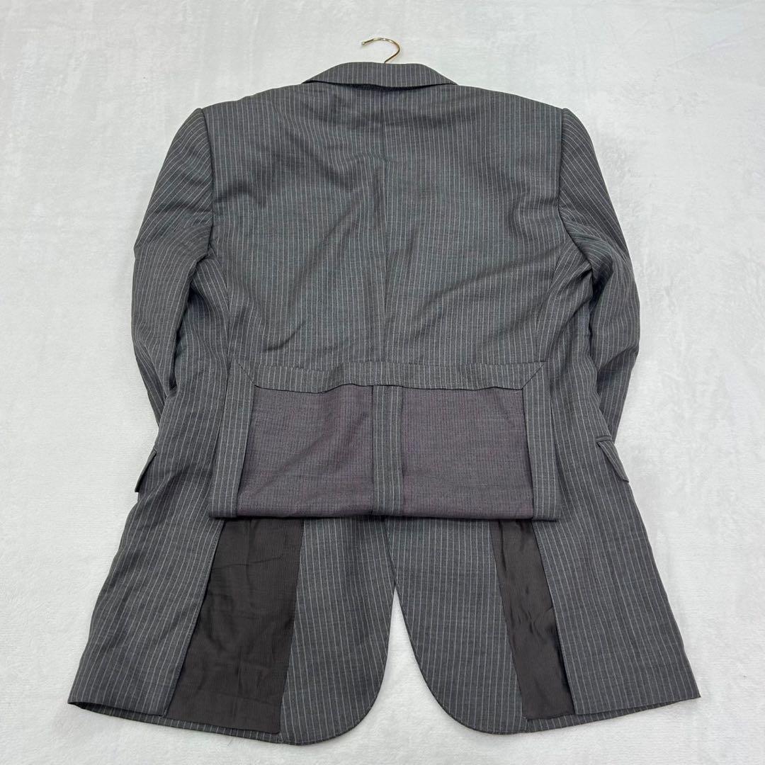H187 L アルマーニコレツォーニ スーツ上下 グレー メンズ
