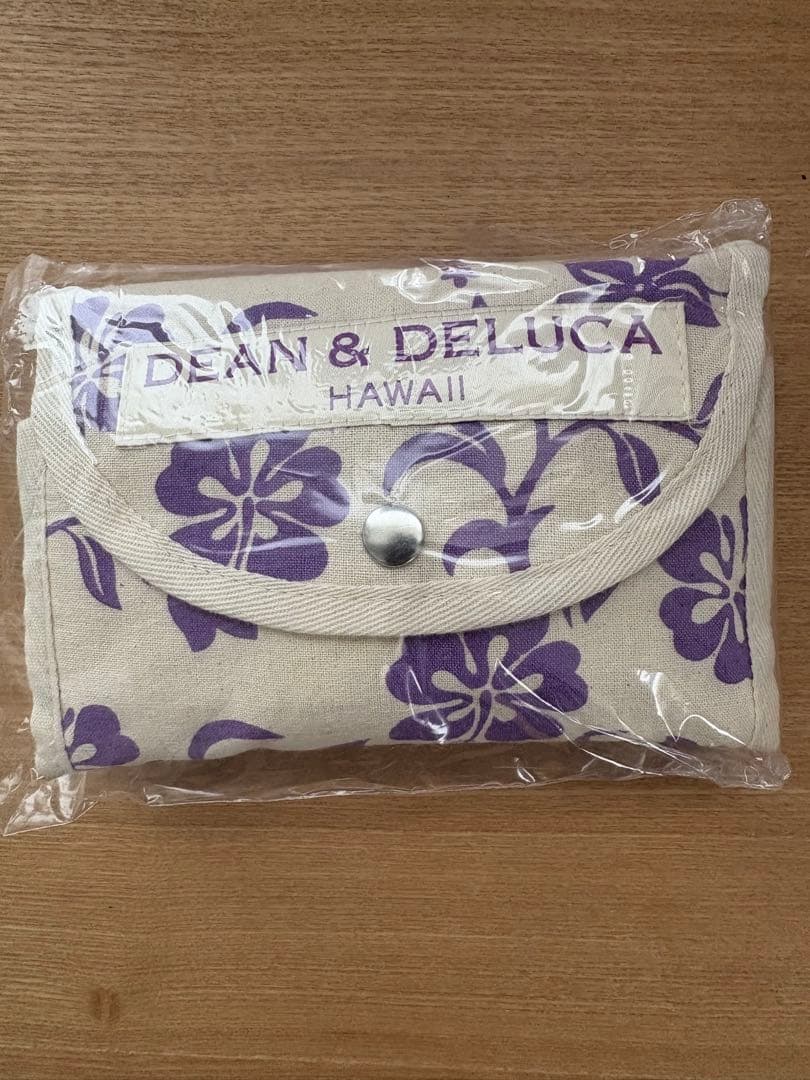 ⭐︎Summer⭐︎DEAN & DELUCAエコバッグ+パープルメッシュS 新品未使用】ディーン&デルーカ メッシュトートバッグS エコバッグ