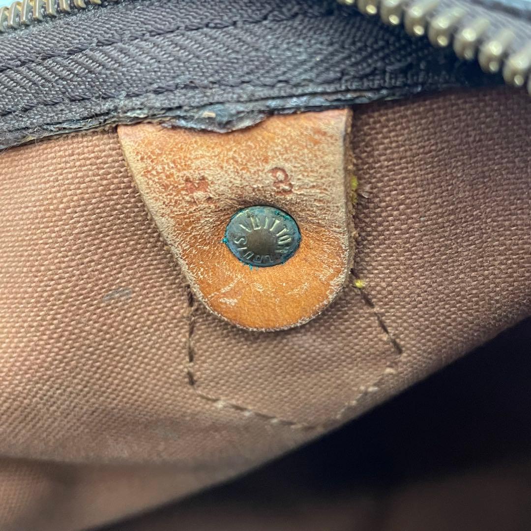 S0211-1-1 ルイヴィトン モノグラム ボストンバッグ パドロック・鍵