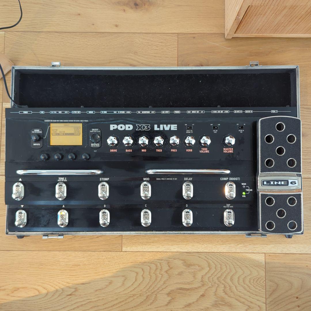 LINE LINE 6 POD X3 LIVE エフェクター