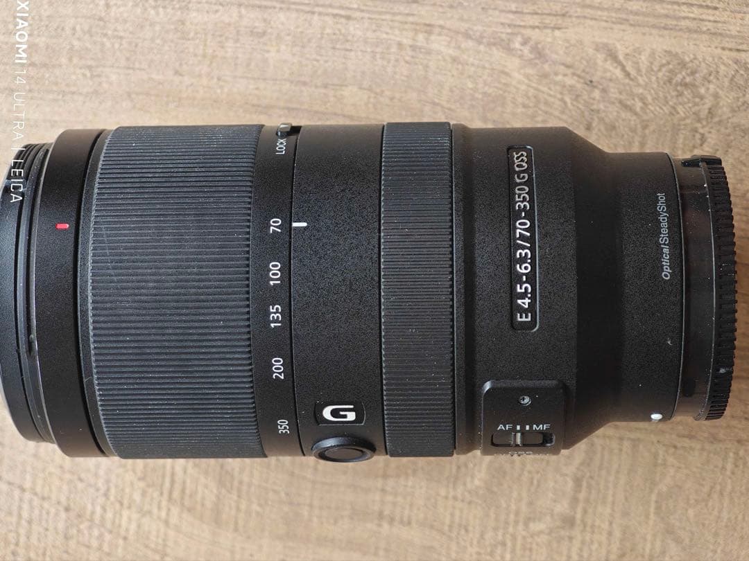 SONY E 4.5-6.3/70-350 G OSS ズームレンズ Sony E 70-350mm f/4.5-6.3 G OSS Lens