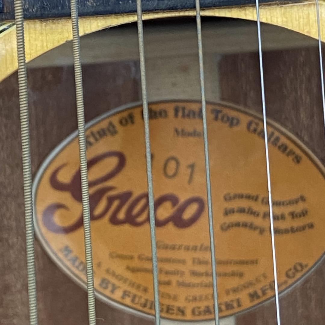 Greco 101 アコースティックギター ケース付き ジャンク扱い - メルカリ