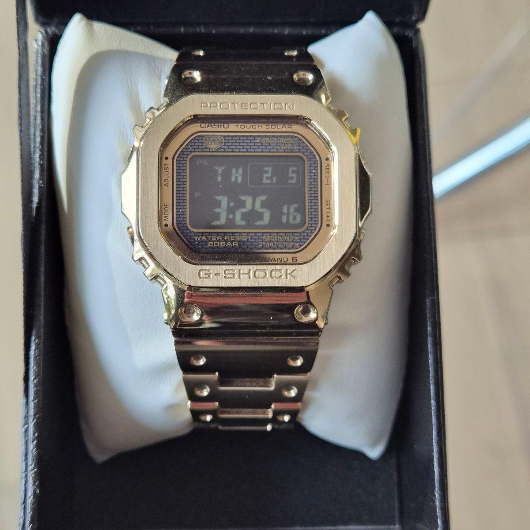 超美品　カシオ G-SHOCK フルメタル GMW-B5000GD GMW-B5000GD-1JF | CASIO