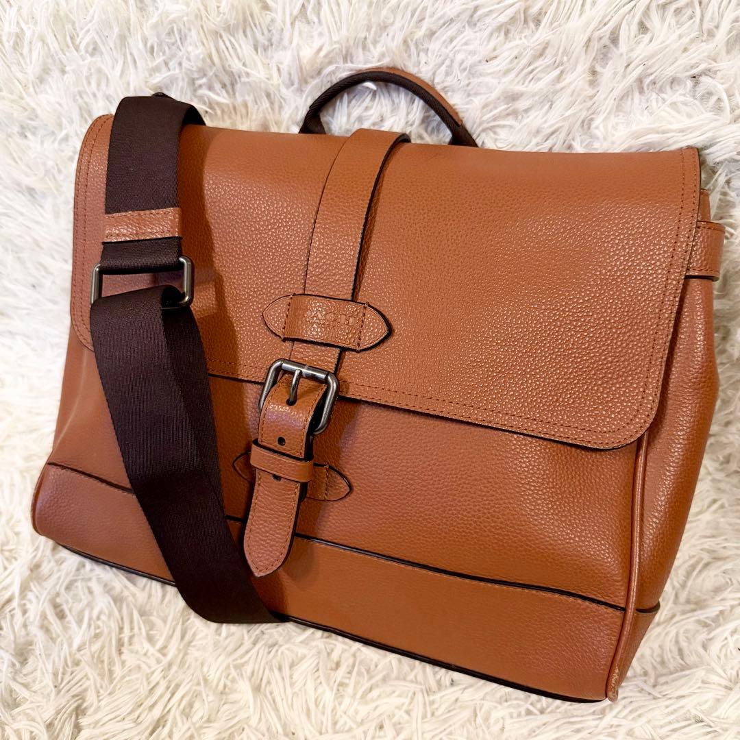 コーチ　COACH ビジネスバック　メッセンジャーバック　ハドソン　ブラウン COACH（コーチ） ビジネスバッグ F30623 Hudson Small Messenger