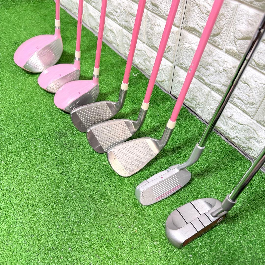 ゴルフセット レディース FOUNDERS チッパー付 ラウンド仕様 すぐ