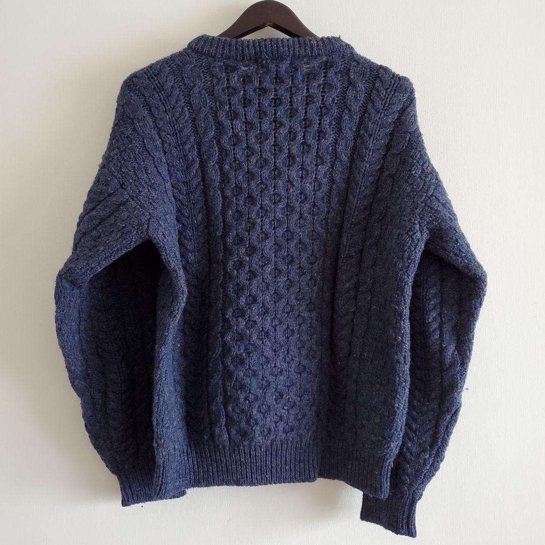 90s vintage L.L.Bean フィッシャーマンズニット ネイビー
