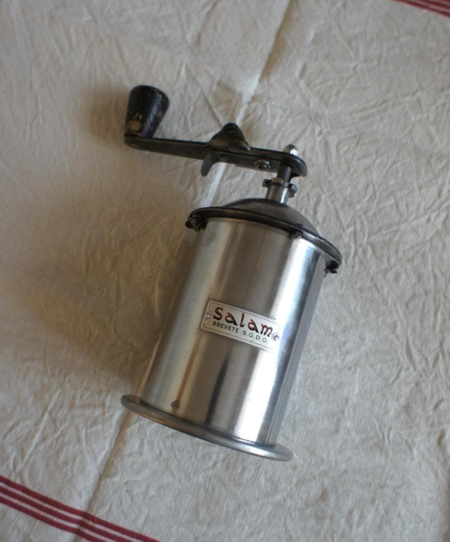 SALAM コーヒーミル 古道具 ブロカント キャンプ フランスアンティーク