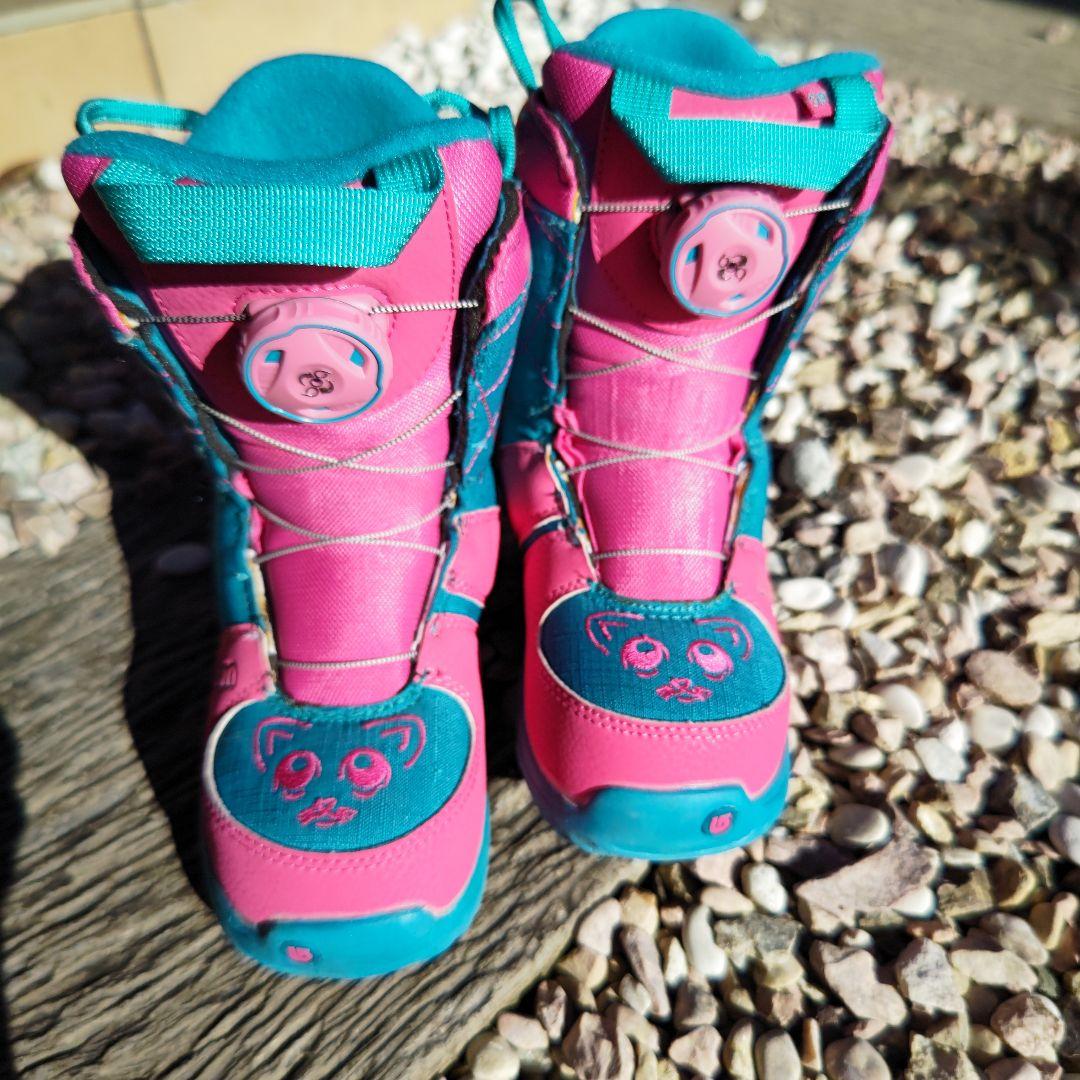 BURTON　スノーボードブーツ　GROM BOA 19.5cm キッズ　ユース