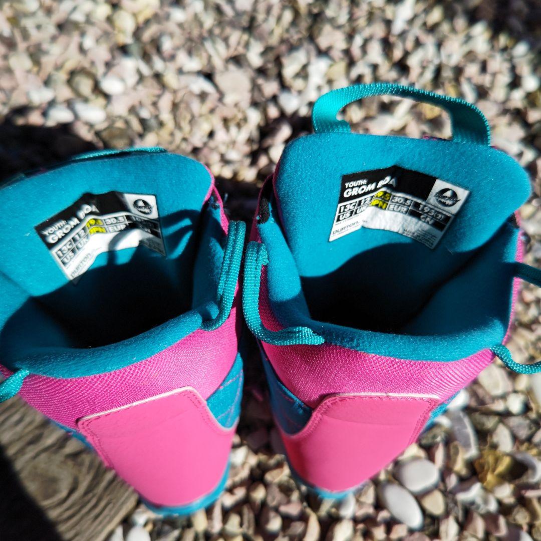 BURTON　スノーボードブーツ　GROM BOA 19.5cm キッズ　ユース