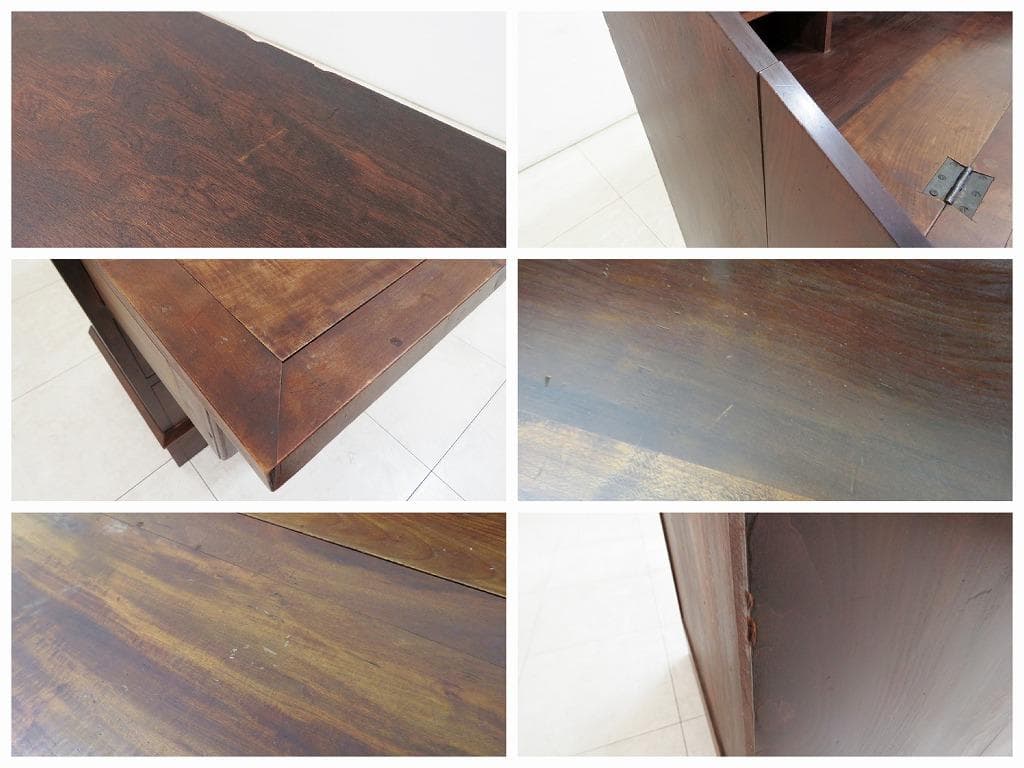 □民芸家具□高山式 ライティングビューロー□机 チェスト□検星野民芸