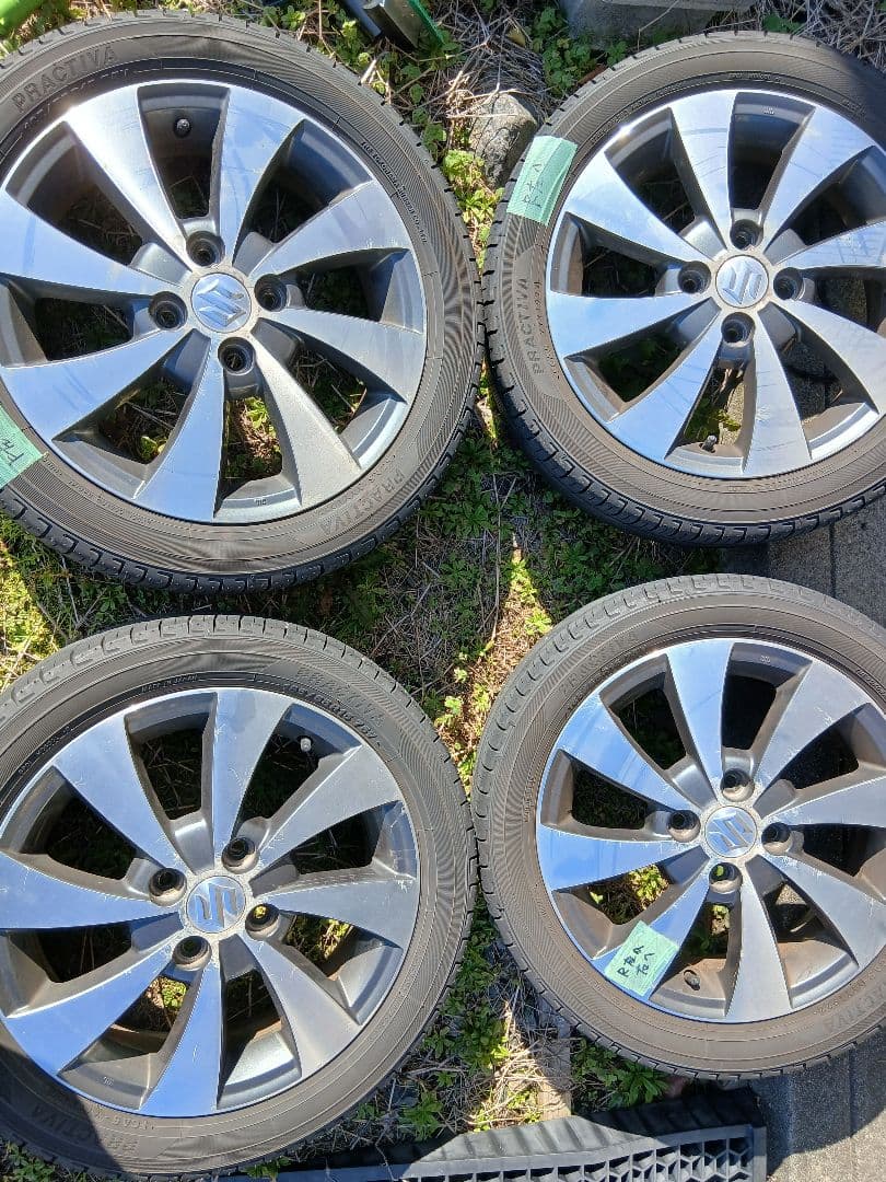 ワゴンRスティングレー純正ホイール 4本価格☆スズキ ワゴンR スティングレー 純正 ホイール 15インチ 15