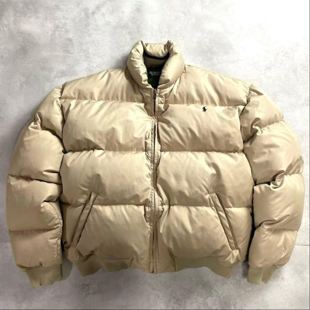 極暖✨肉厚✨ポロラルフローレン 90s ヌプシダウンジャケット ポニー L