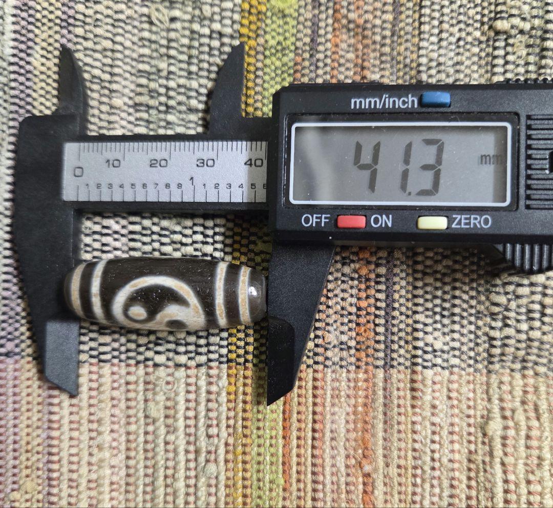 890 天珠 六字真言天珠 梵字 太極天珠 dzibeads 2個セット！