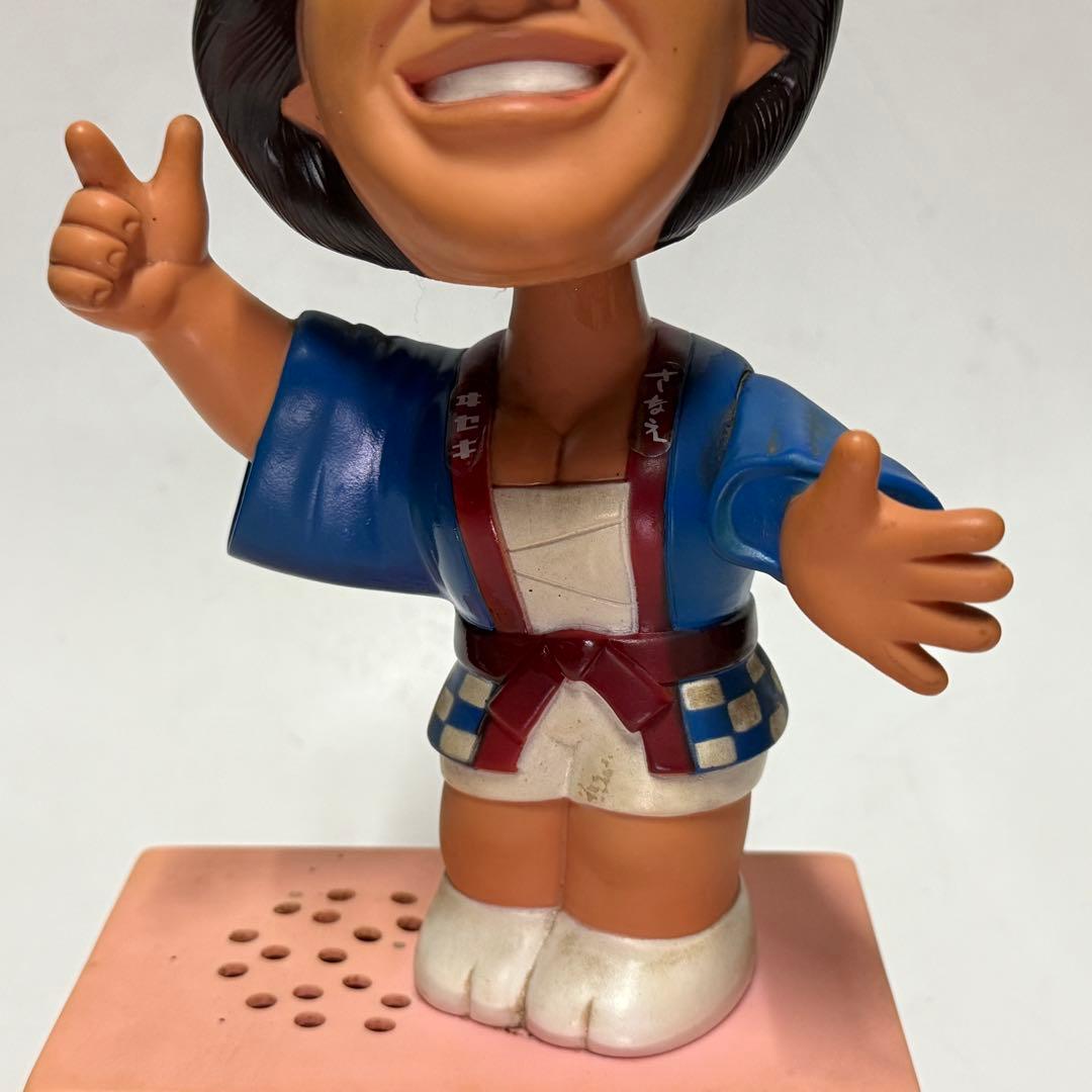 ヰセキ(イセキ)桜田淳子 首振り ソフビ人形 25.5トーキング 当時物