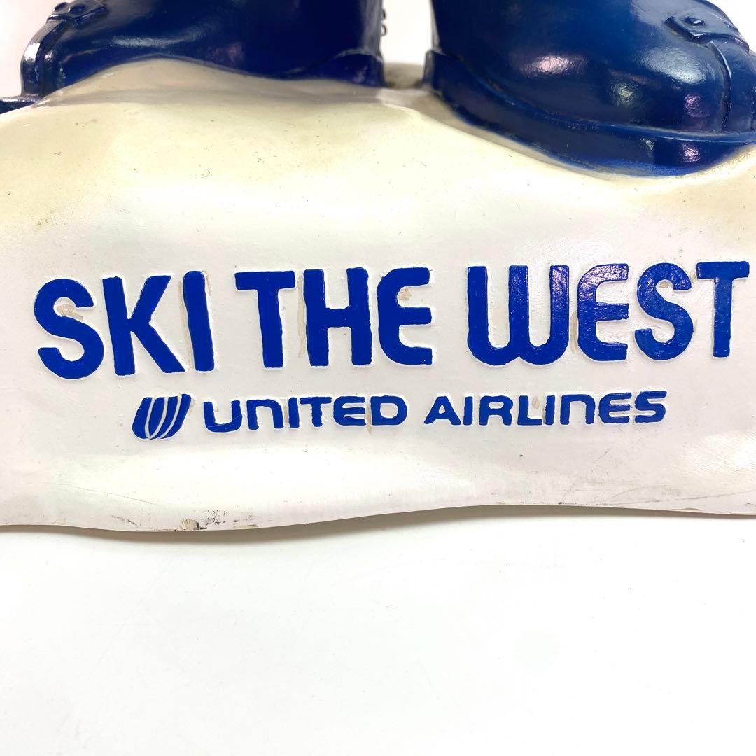 メネフネ ユナイテッド航空 SKI THE WEST 70's 当時物 非売品 - メルカリ