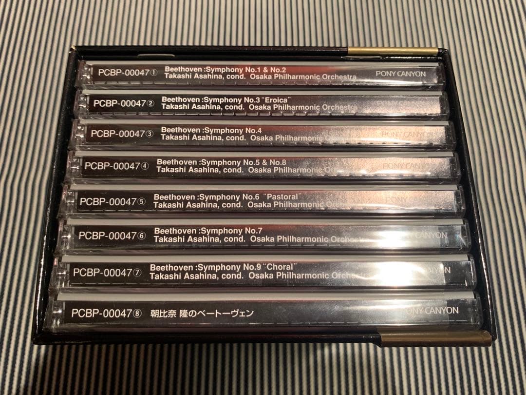 朝比奈隆 ベートーヴェン交響曲DVD全集《8枚組》