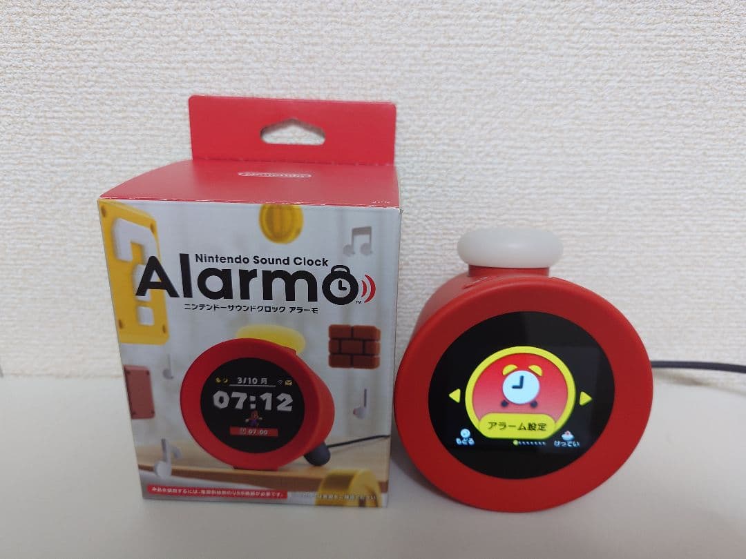 Alarmo 美品 USB給電器おまけ 各部名称・セット内容｜ニンテンドーサウンドクロック Alarmo サポート