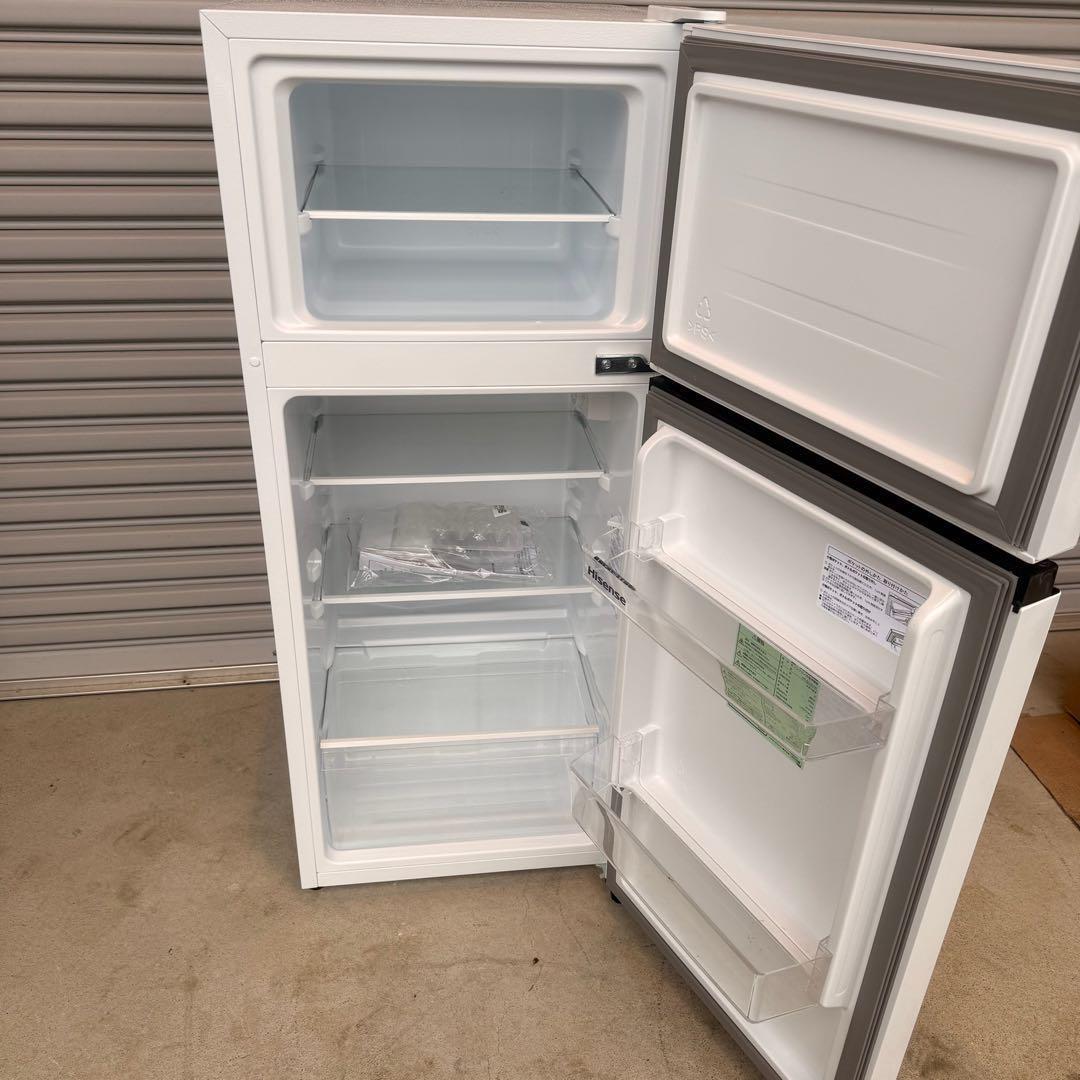 ○ 極美品 冷蔵庫 ハイセンス 124L HR-B12E3W 2024年製 - メルカリ