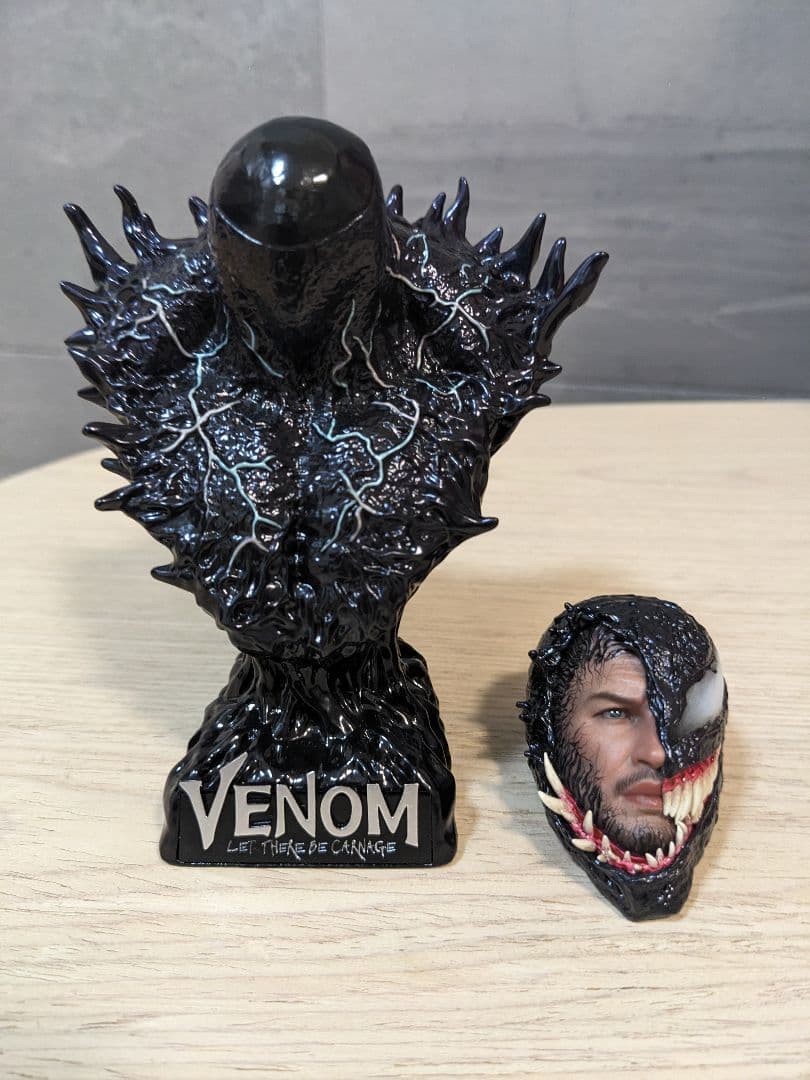 ホットトイズ 1/6スケール ヴェノム エディ バスト - メルカリ