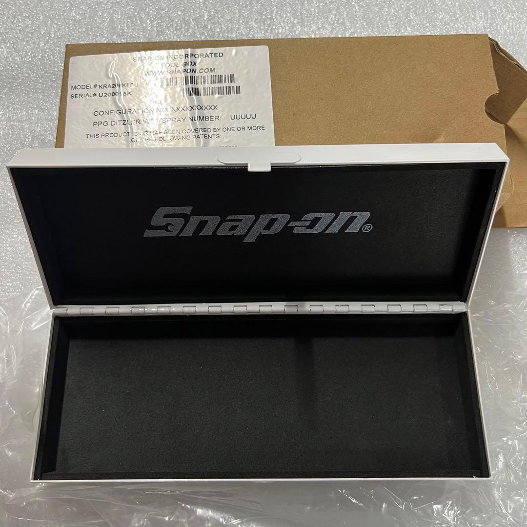 スナップオン KRA206KFPU 白 工具箱 ペンケース 鉄 絶版品 - メルカリ