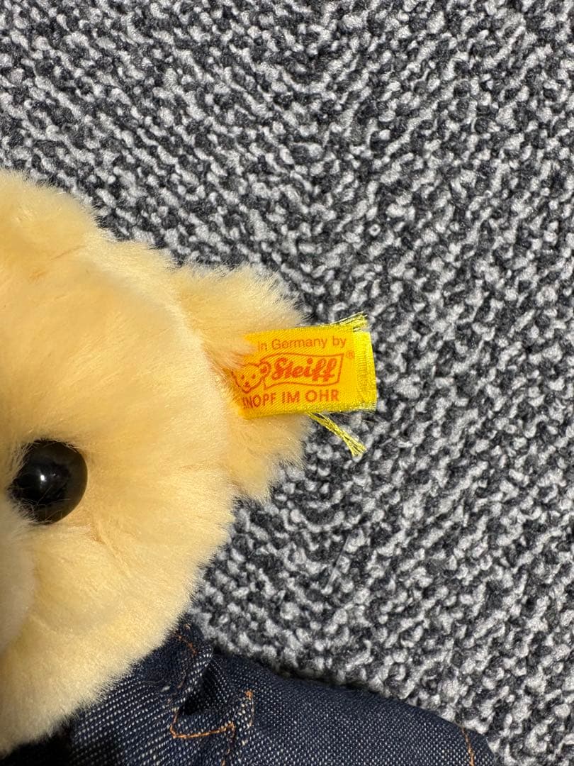 Steiffシュタイフ テディベア ドイツ 限定 黄色タグぬいぐるみ - メルカリ