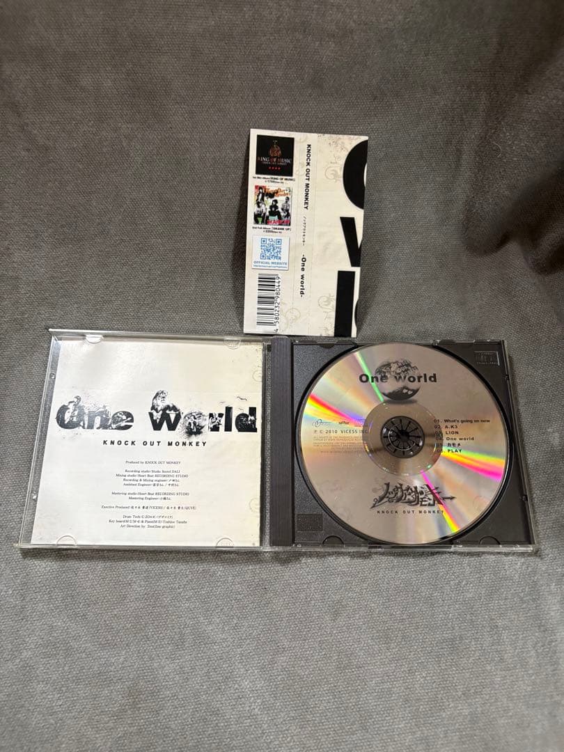 K*。様 廃盤 CD ／KNOCK OUT MONKEY/One World