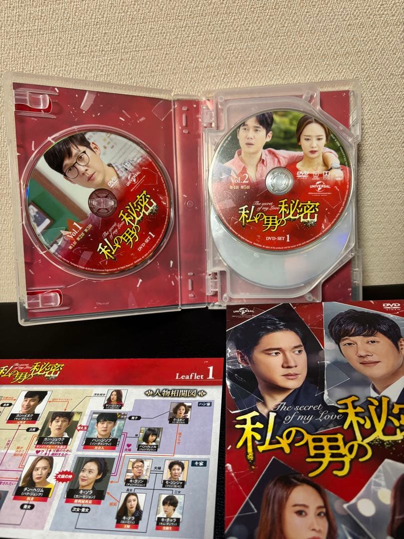 私の男の秘密 DVDセット　ソン・チャンウィ　カン・セジョン　パク・ジョンア