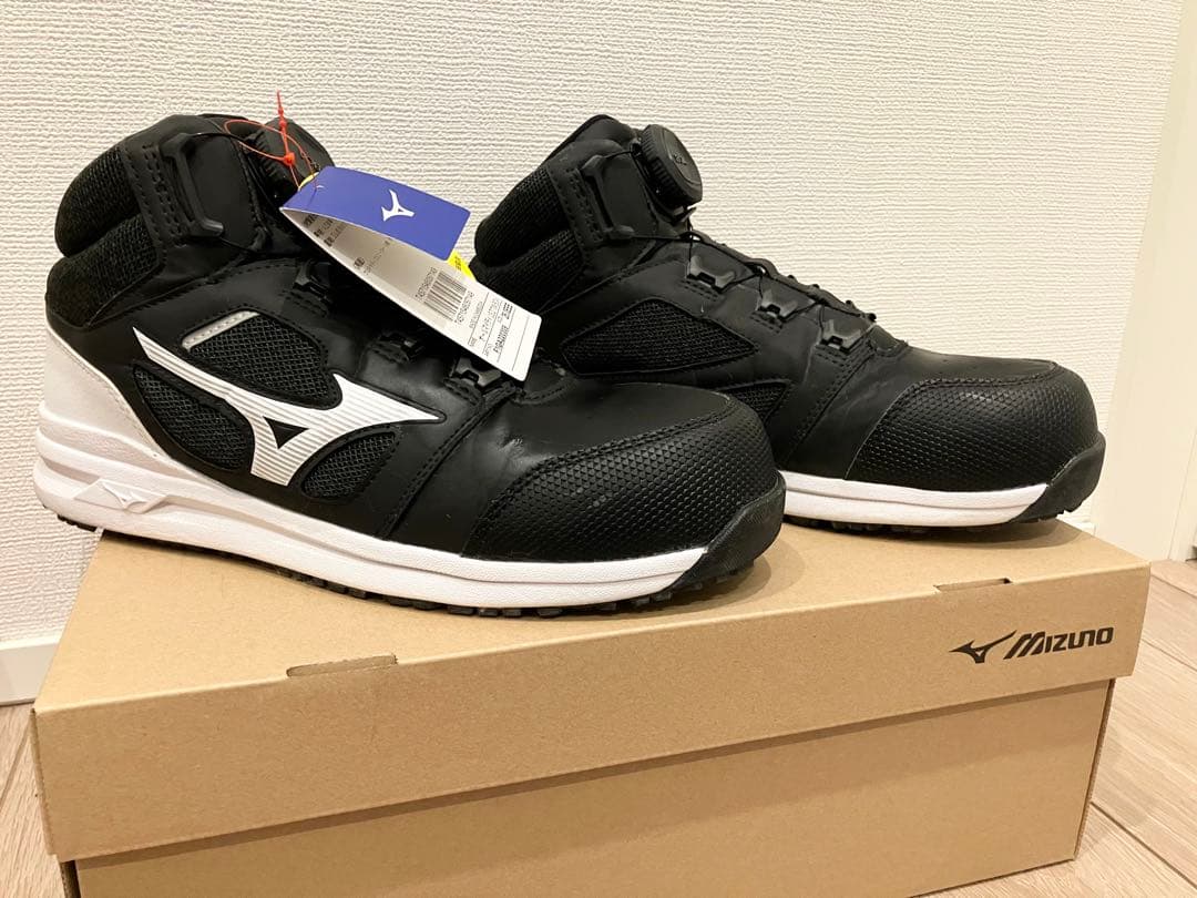 【美品】ミズノ 安全靴 オールマイティ LS II 73L BOA 26.0cm