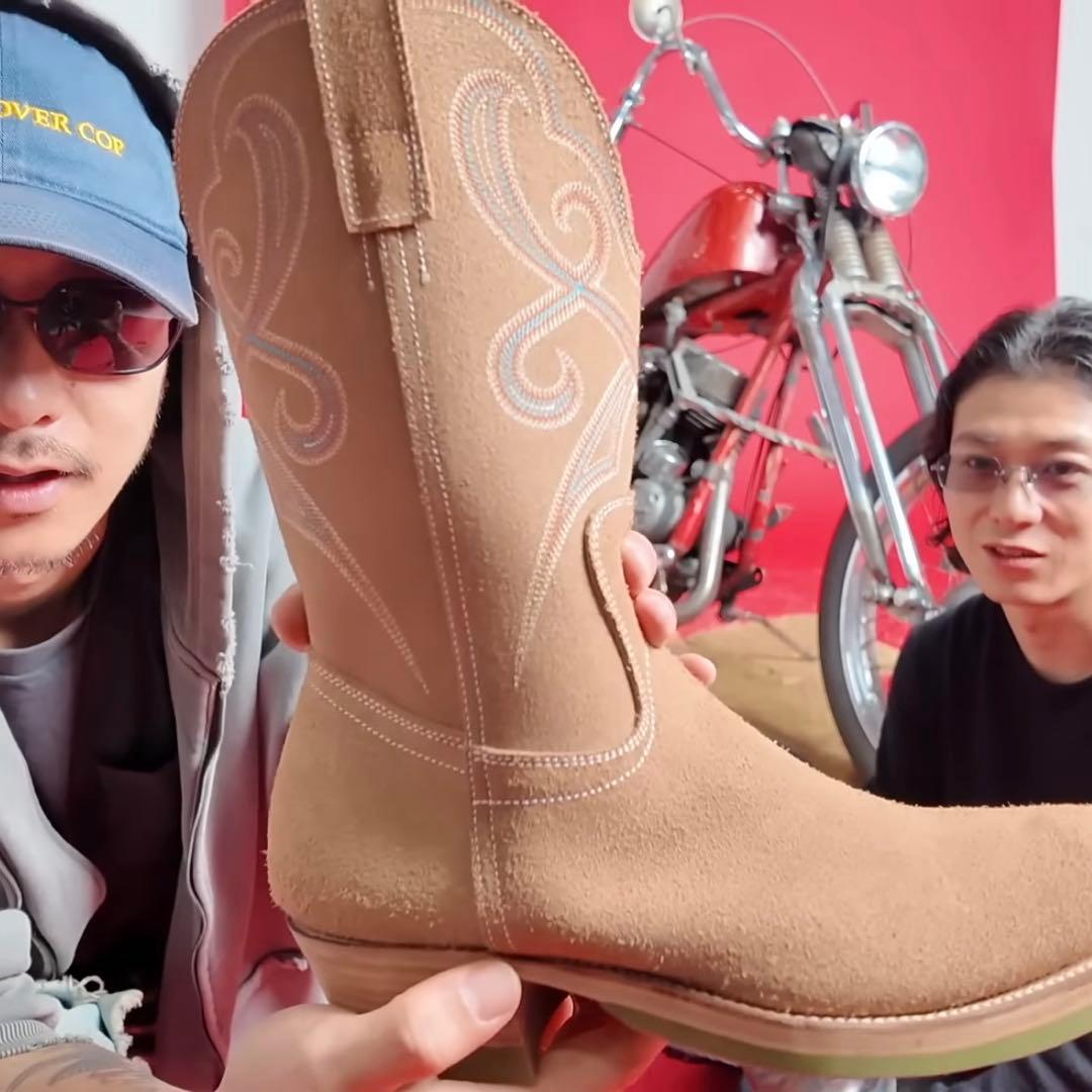 L*e様 CLINCH TATTOO STUDIO YAMADA ブーツ CUT - メルカリ