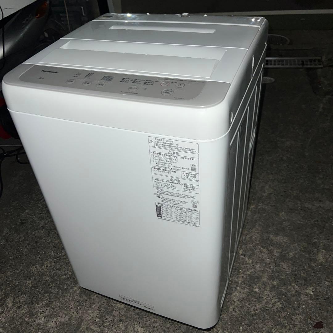 ⭐︎極美品23年製/Panasonic 全自動洗濯機【6.0kg】NA- F6B1