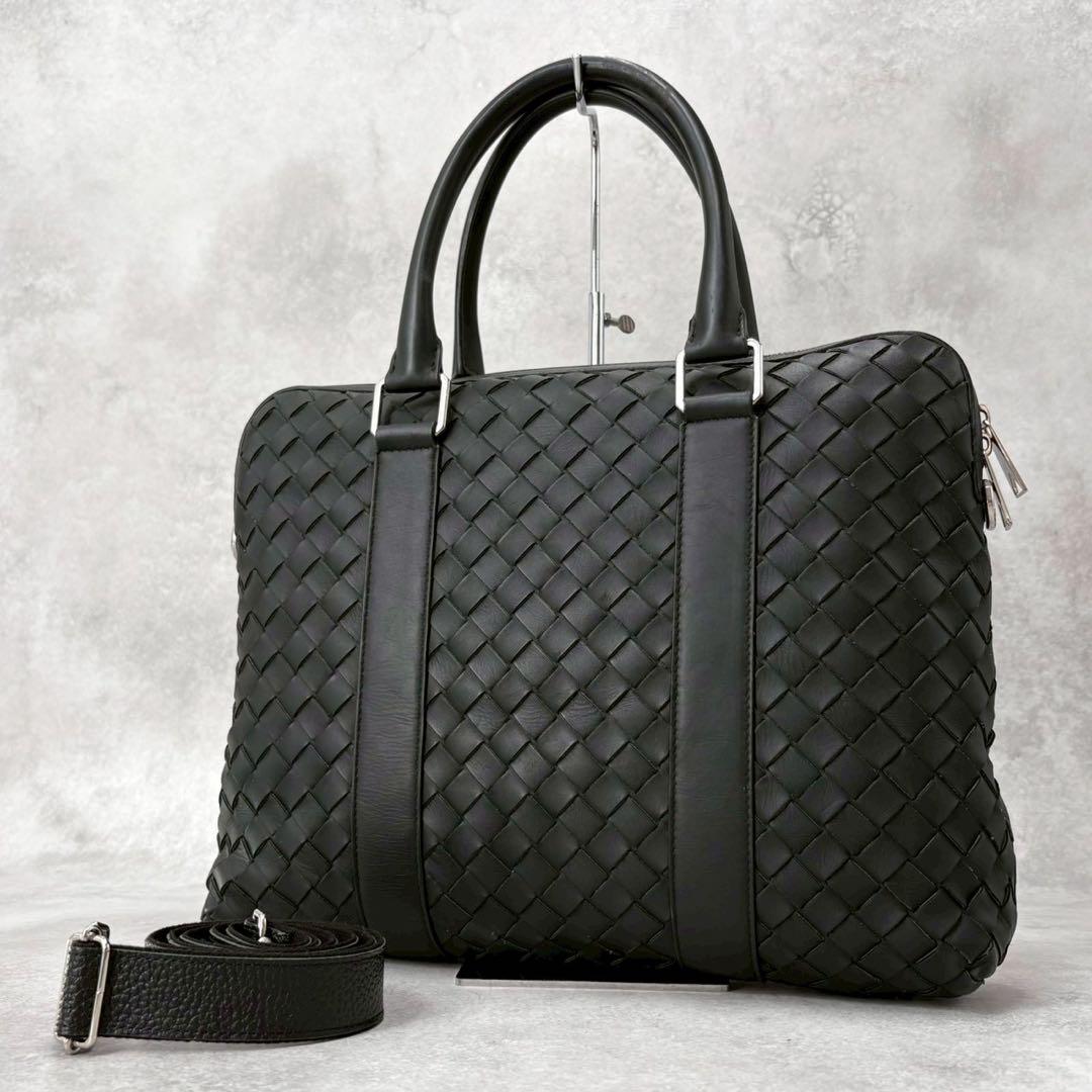 【定価58万】BOTTEGA VENETA イントレチャート ブリーフケース BOTTEGA VENETA（ボッテガ・ヴェネタ） 超美品 ボッテガ ヴェネタ