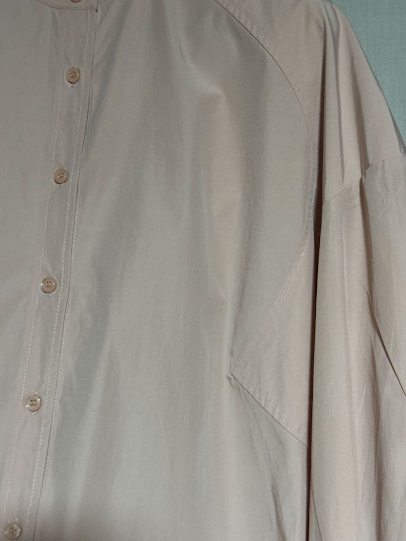 MACHATT マチャット スタンドカラーオーバーシャツ ピンク - メルカリ