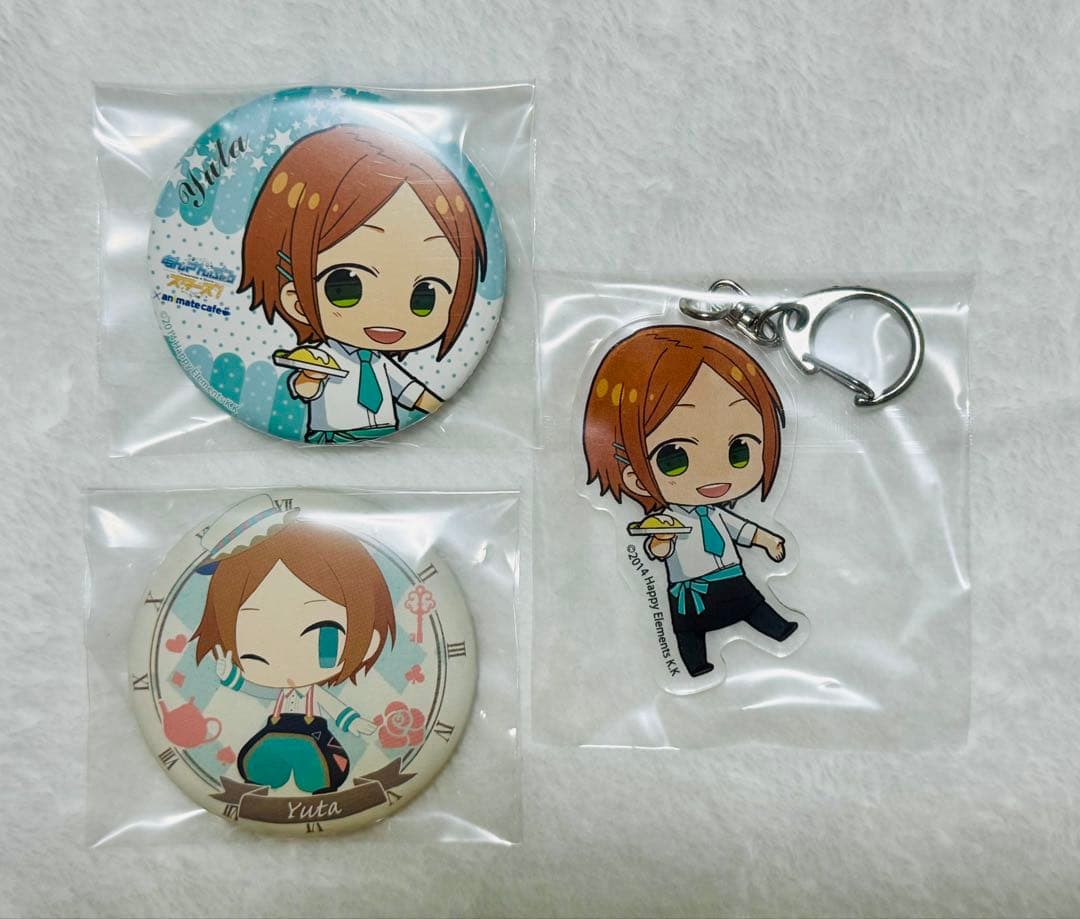 あんスタ 葵ゆうた アクキー缶バッジセット - メルカリ