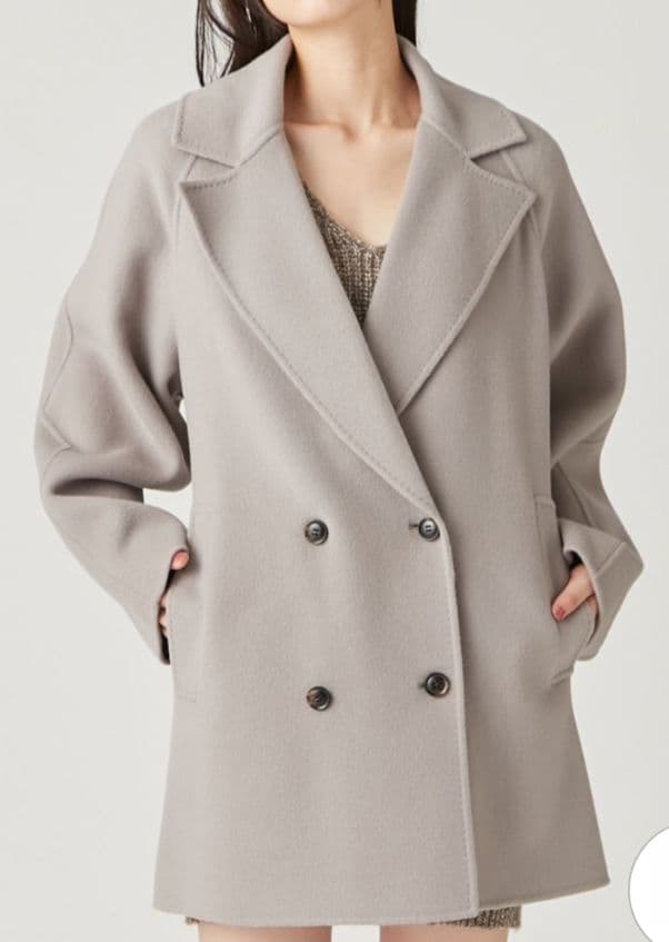 FRAY.ID [2024]ウールリバーミドルコート - メルカリ