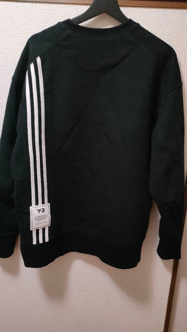 あっきー様専用 超希少 Y-3 ブラック スウェット トレーナー - メルカリ