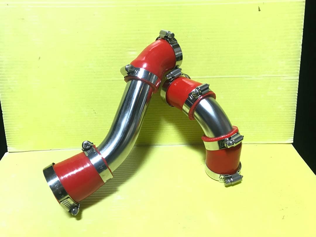 希少カラー】ジムニーJA11 ターボパイプ ホース2点set Ver.赤