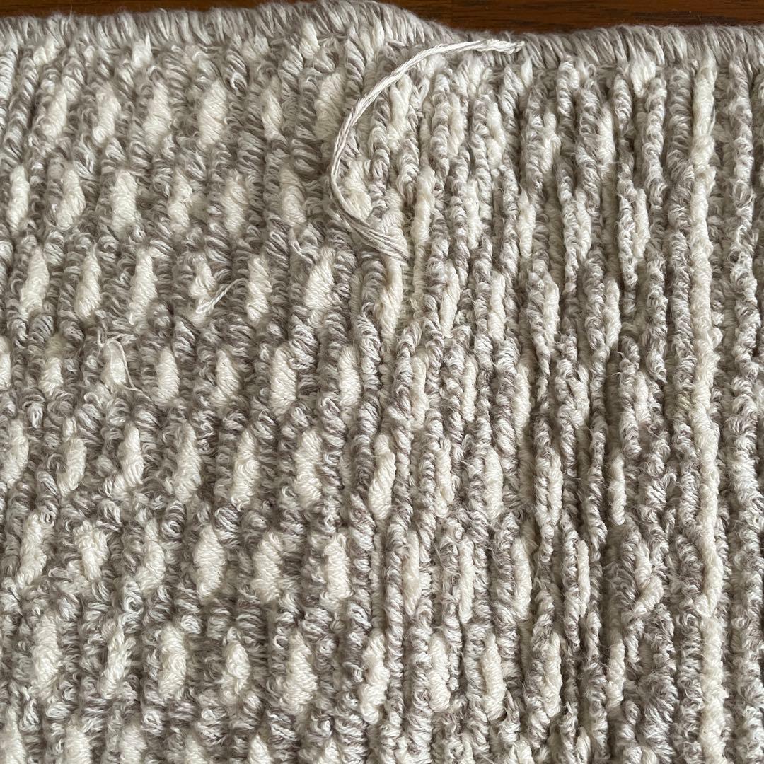 くぅたん様専用】UNICO ウニコ ラグ 120×180 アランニット グレー