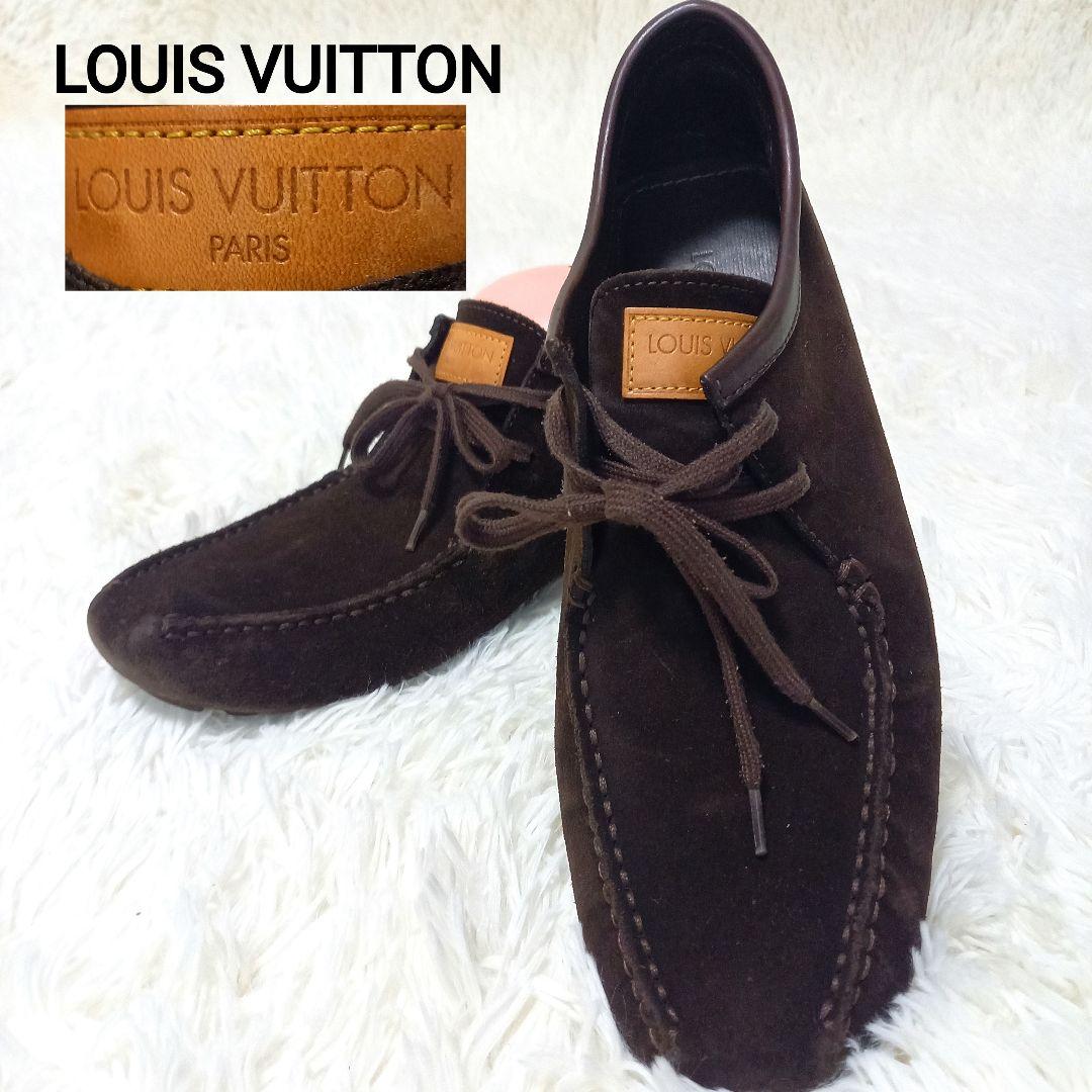 美品 LOUIS VUITTON ローファー ドライビングシューズ スウェード