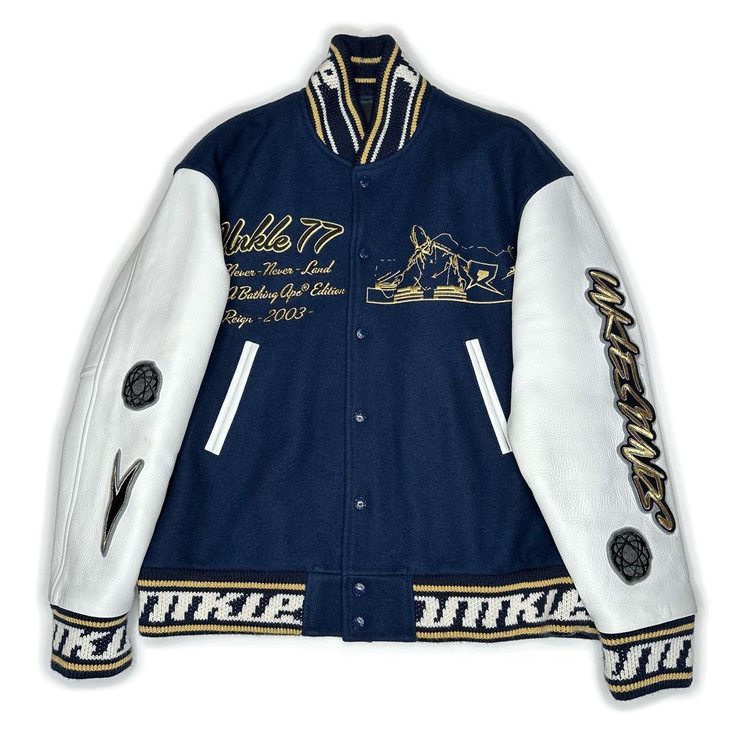 幻 A BATHING APE × FUTURA × UNKLE スタジャン - メルカリ