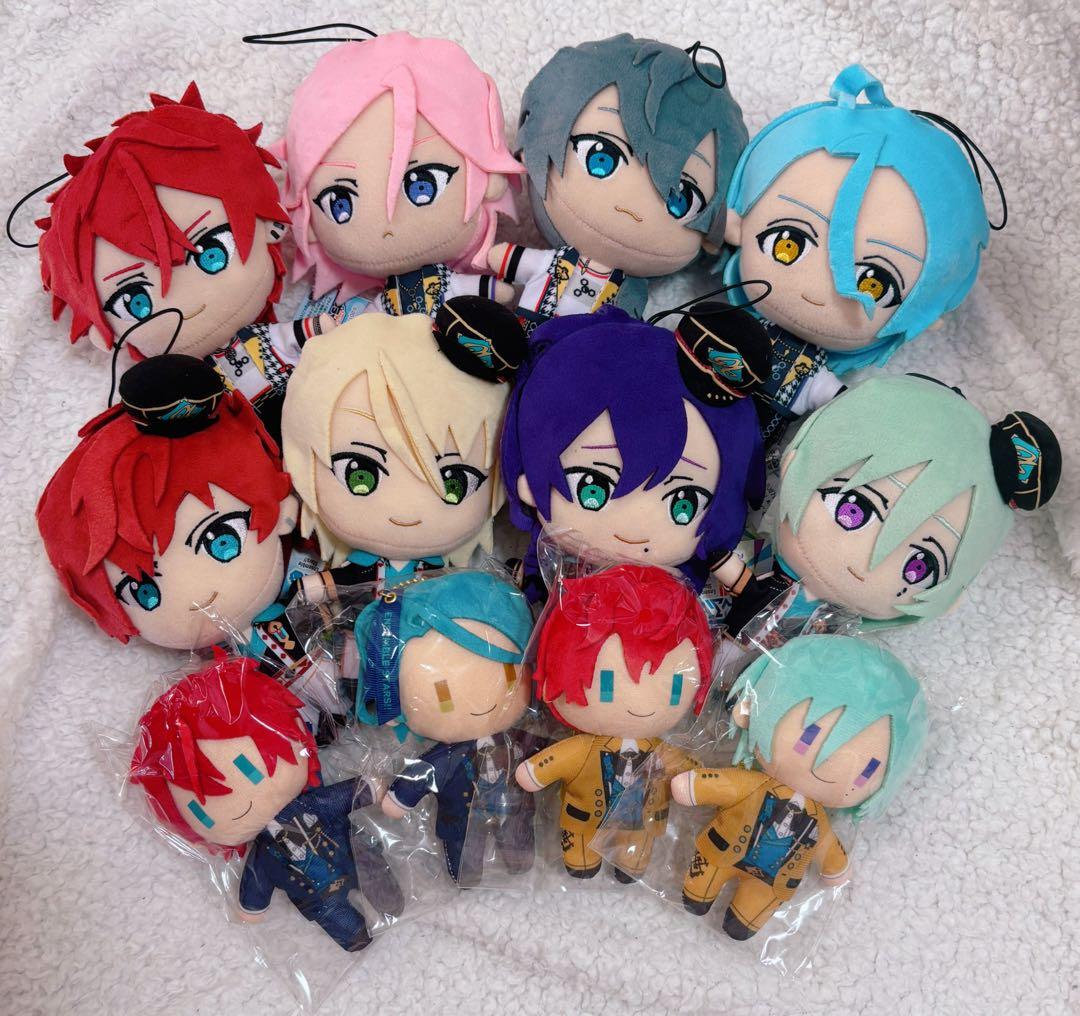 あんスタ　ぬいぐるみ　Crazy:B ALKALOID 12点 あんスタ』ALKALOID、Valkyrie、Switch、Crazy：B、Edenのぬいぐるみが