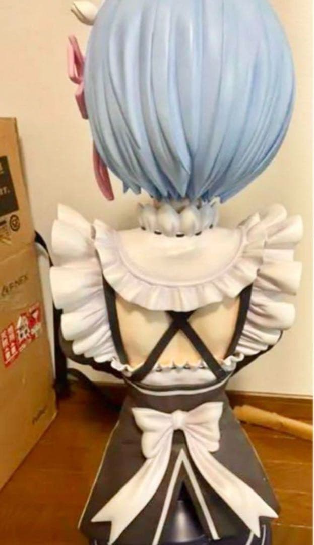 Re:ゼロ リゼロ レム 1/1 胸像フィギュア スタチュー - メルカリ
