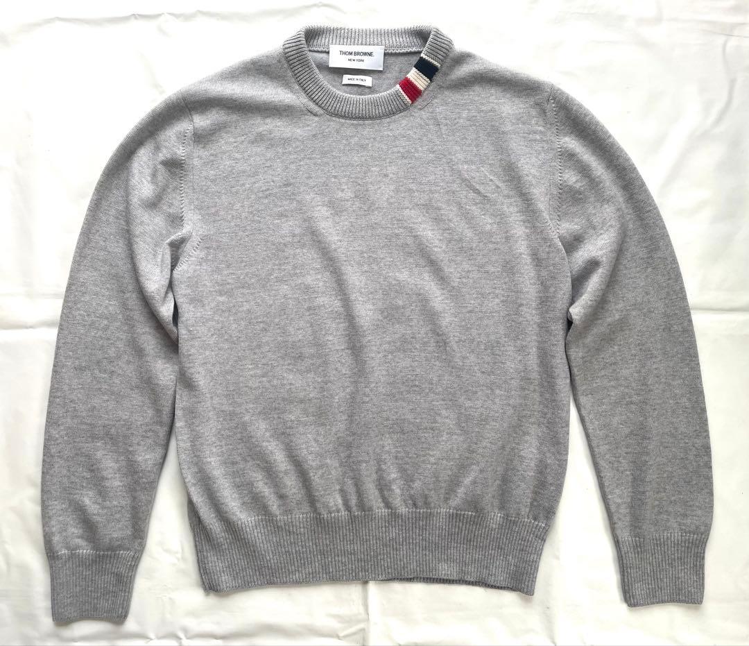 ケ*ン様 THOM BROWNE トムブラウン ウールセーター ニット 2 イタ THOM BROWNE（トム ブラウン） セーター MKA518A Y1029 レディース