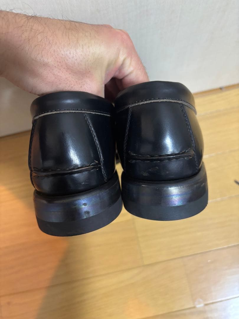 【美品】REGAL リーガル ローファー 黒 25.5cm