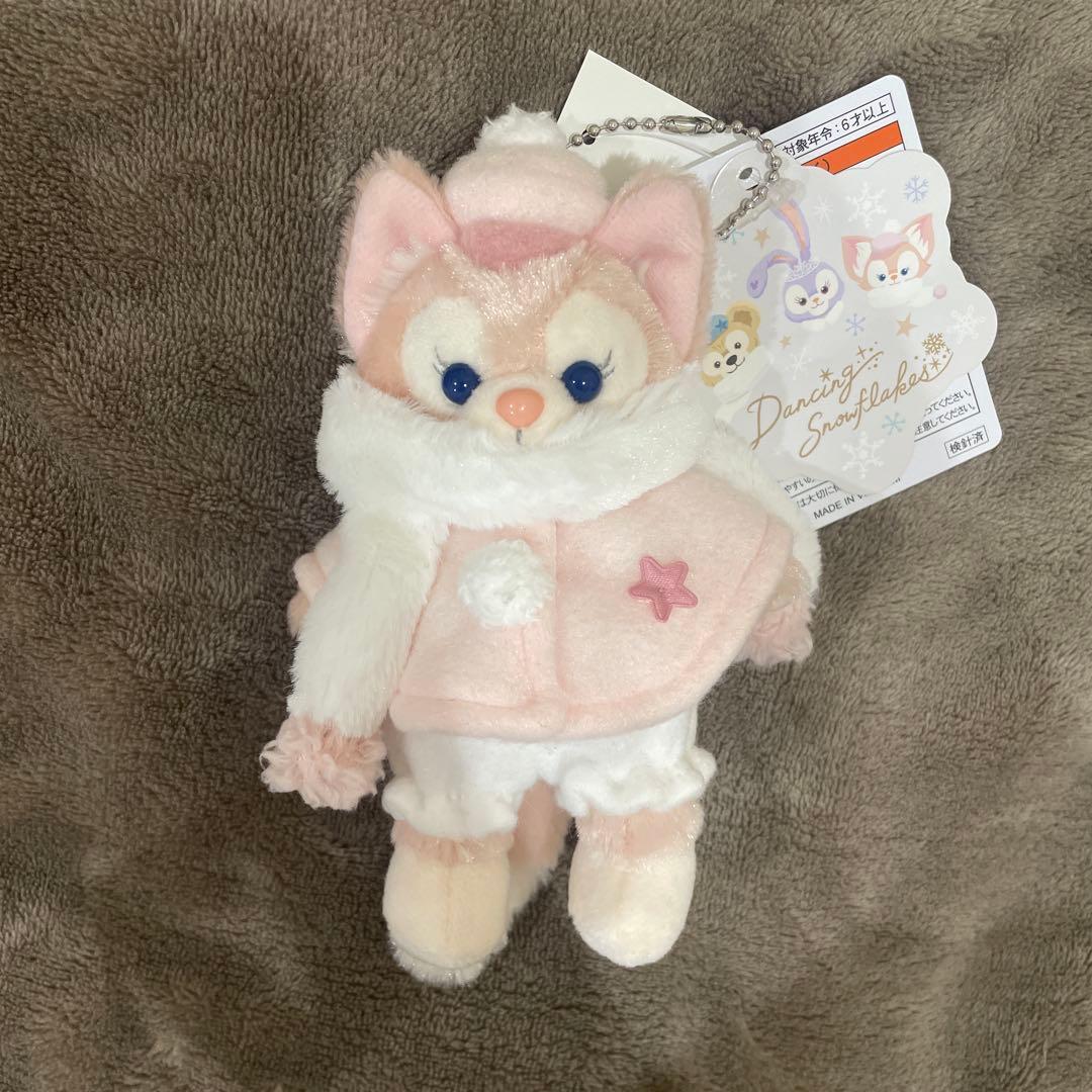 リーナベル スノーフレークス　ぬいぐるみバッジ ダッフィーフレンズ ダンシング・スノーフレークス リーナベル