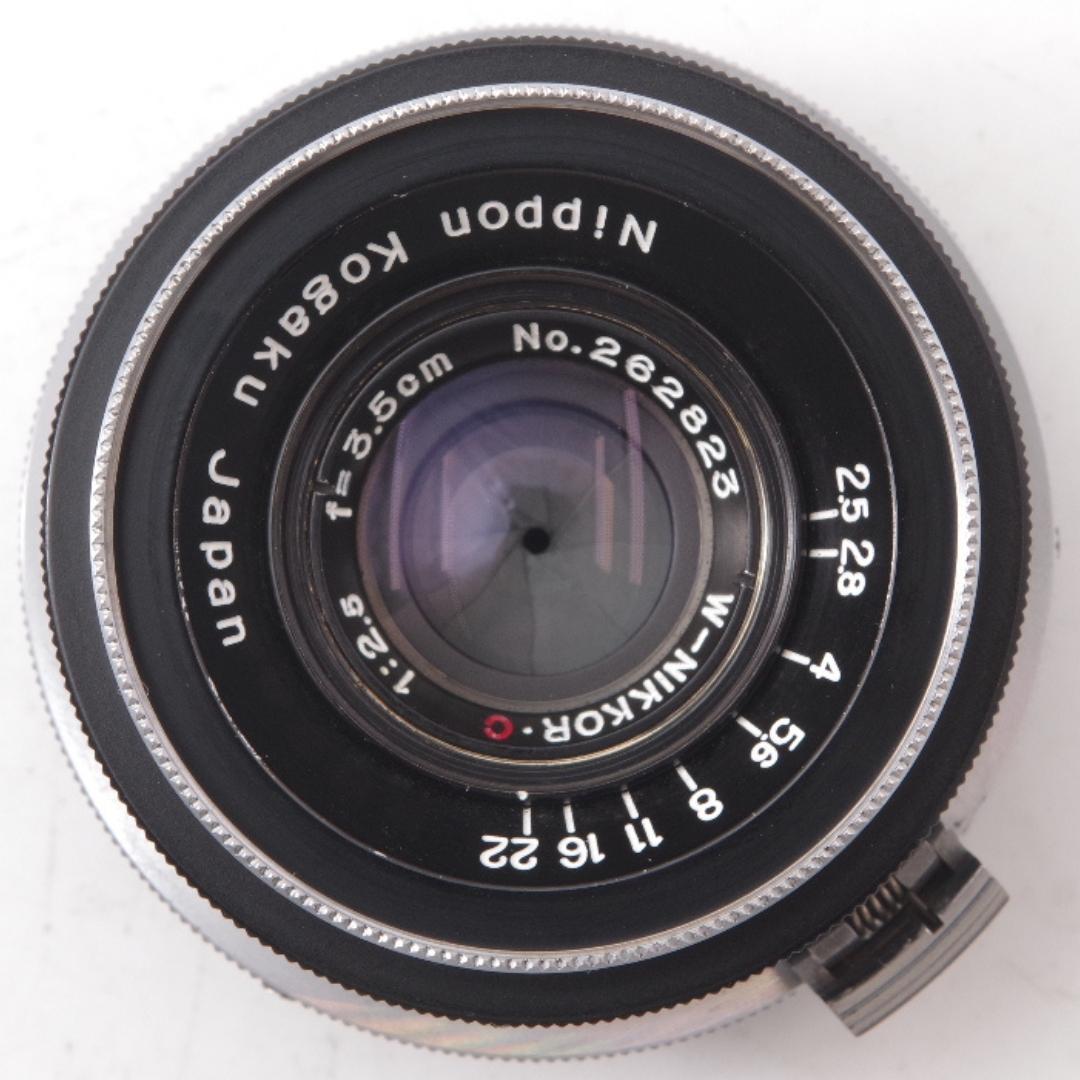 なかなか綺麗 Nikon W-NIKKOR C 3.5cm F2.5 Sマウント