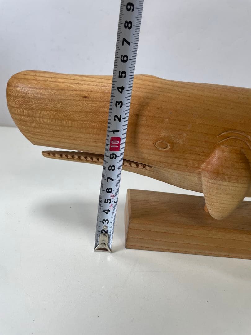 けやき木彫り マッコウクジラ ふるさと地場サンシャイン 宮城県牡鹿町