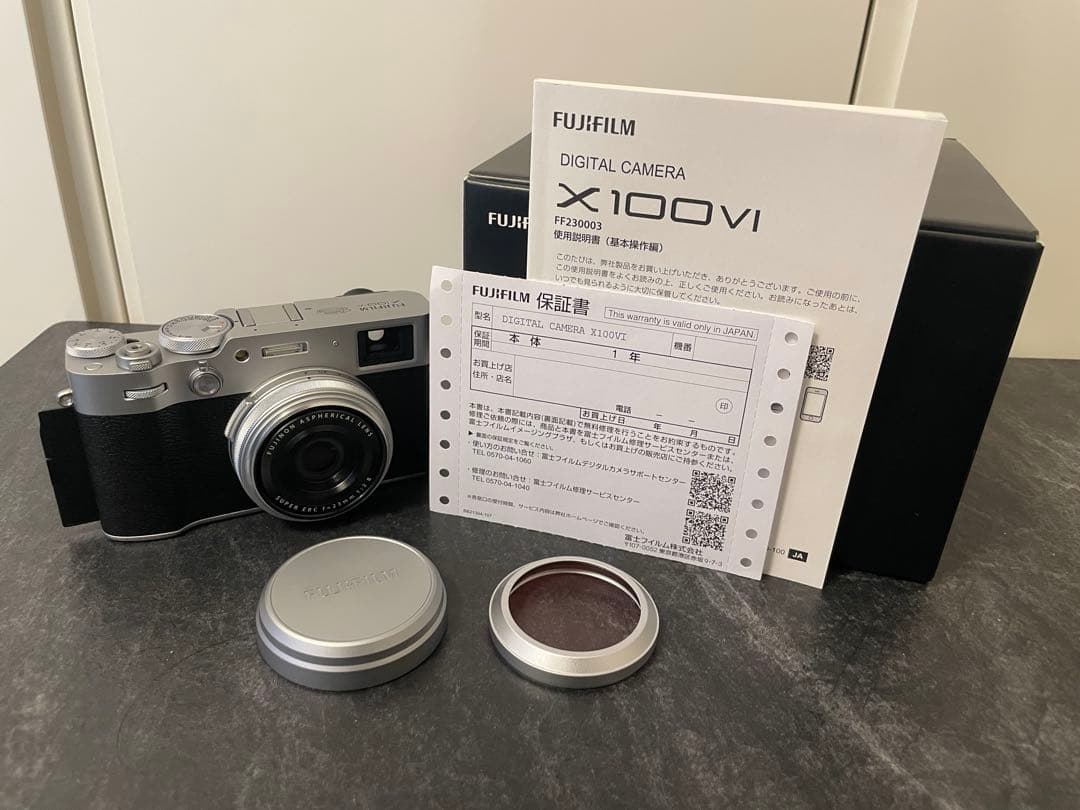 FUJIFILM X100VI シルバー 美品 - メルカリ