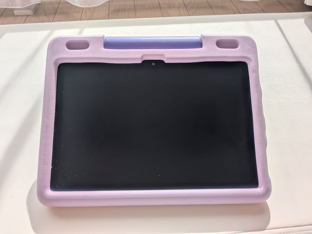 第11世代FireHD10キッズモデル10インチラベンダーケース付き - メルカリ