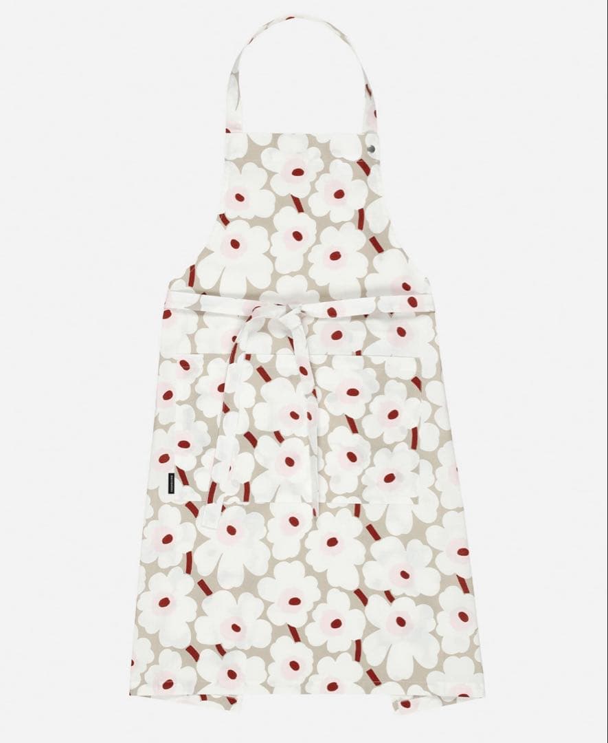 新品 マリメッコ エプロン 日本限定 ミニウニッコ グレー - メルカリ